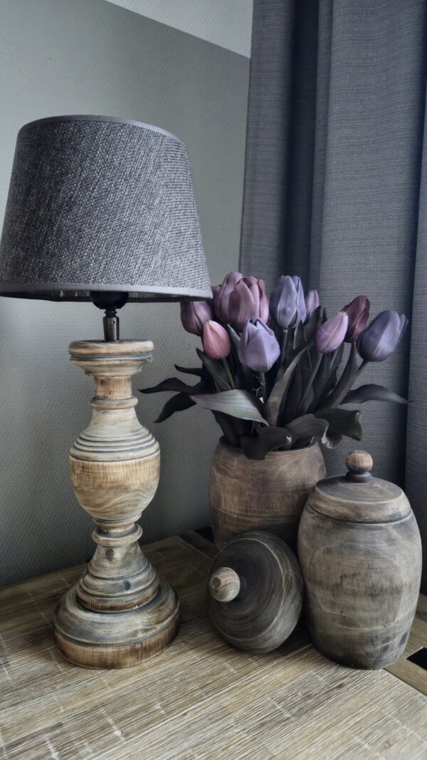 Houten lamp