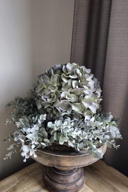 Kunst Hortensia Bol – 19 cm x 19 cm