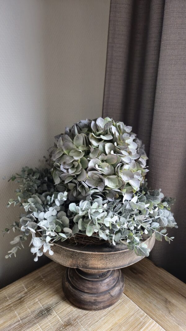 Kunst Hortensia Bol – 19 cm x 19 cm