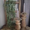 Robuuste houten kandelaar