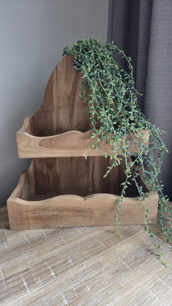Houten gruttersbak