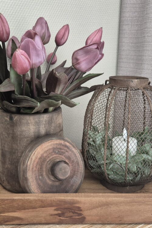 Tulpen per bosje – kleur roze/paars