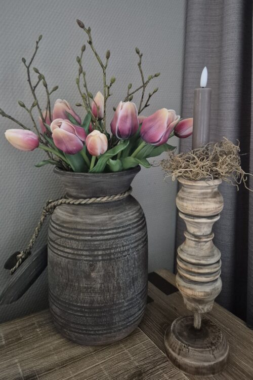 Los verkrijgbare kandelaren – Lichtbruin