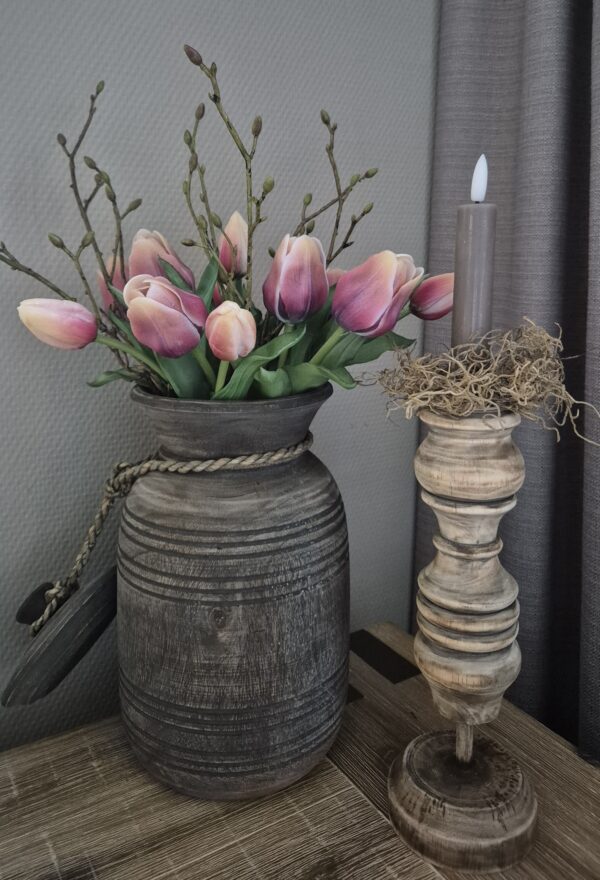 Los verkrijgbare kandelaren – Lichtbruin