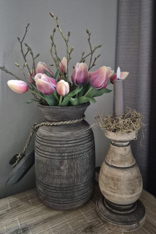 Los verkrijgbare kandelaren – Lichtbruin