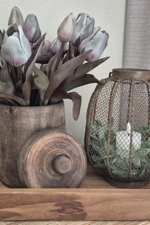 Tulpen per bosje - kleur grijs