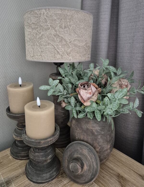 Complete set houten decoratie