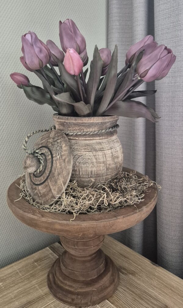 Complete set, totale hoogte 49,5 cm