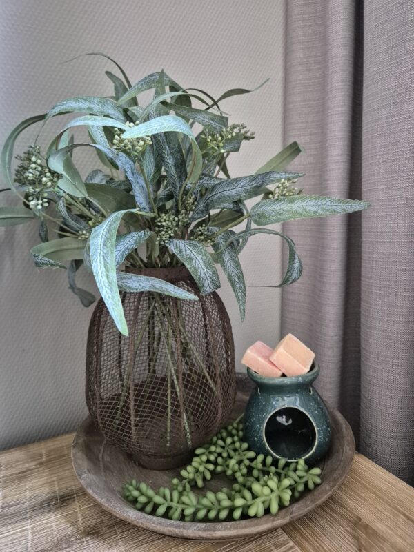 Complete decoratieset met lantaarn en geurbrander