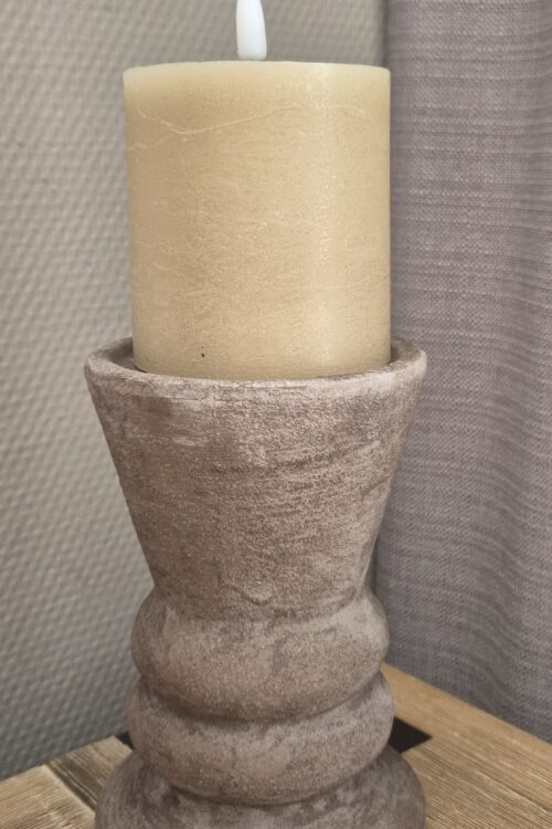 Decoratieve Stenen Kandelaar