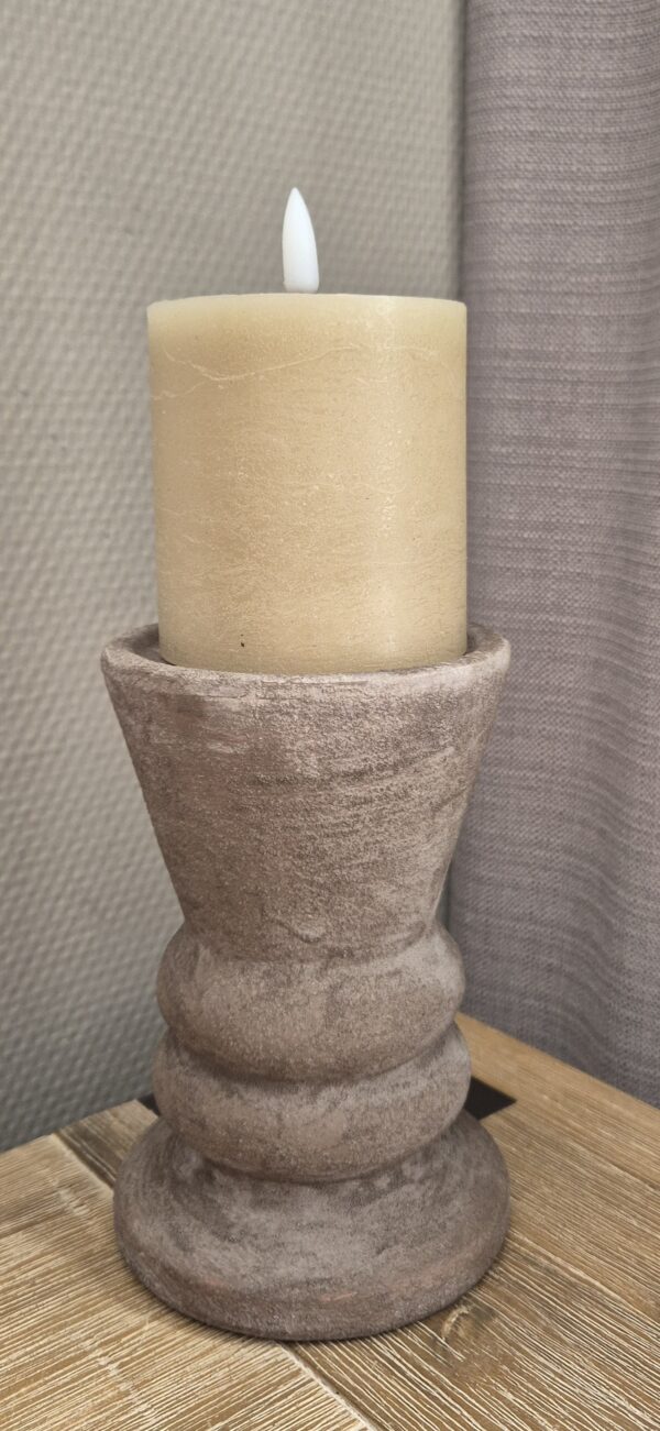 Decoratieve Stenen Kandelaar
