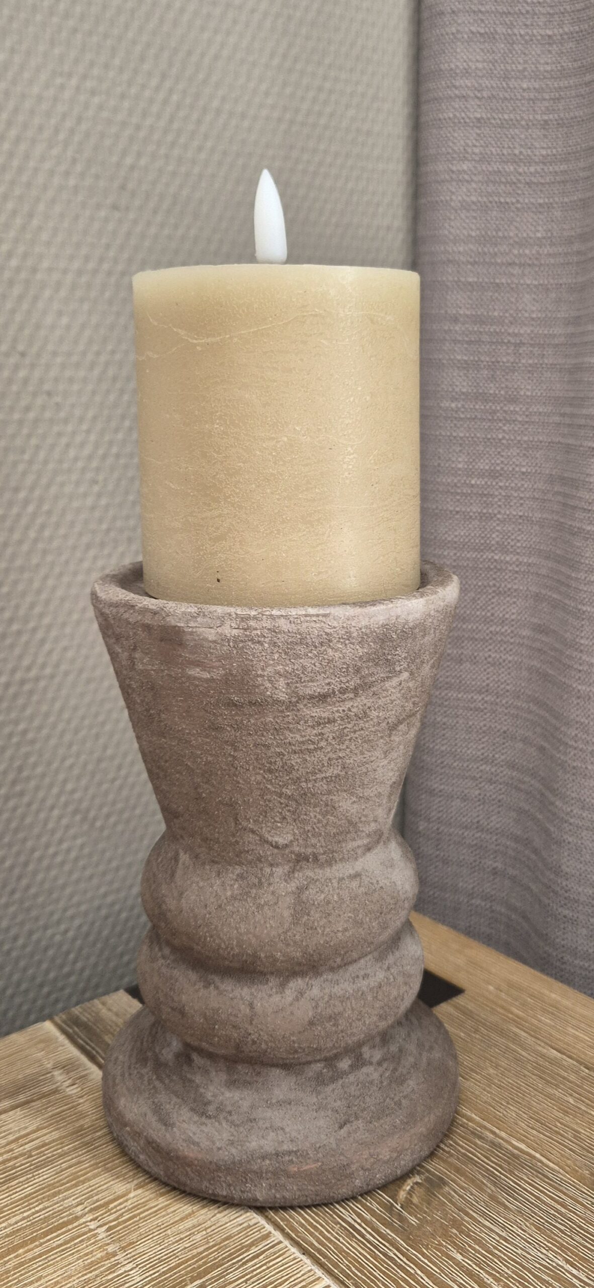 Decoratieve Stenen Kandelaar