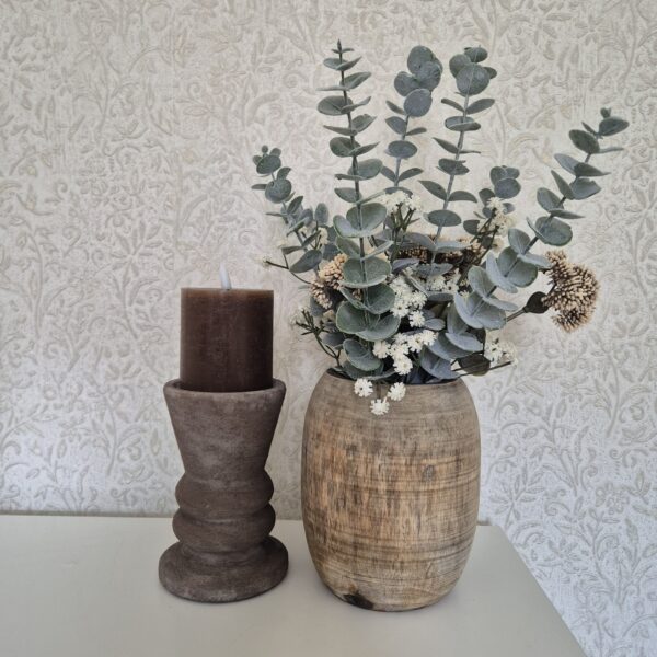 Decoratieve Stenen Kandelaar