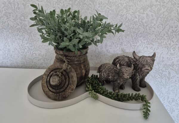 Complete decoratieset met dienblad van Vase The World