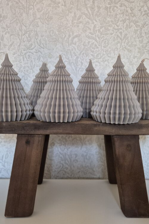 Kerstboom Kaars met Lont