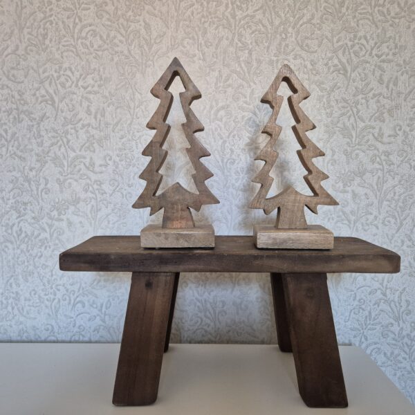 Houten Kerstboom – Open Decoratief Model