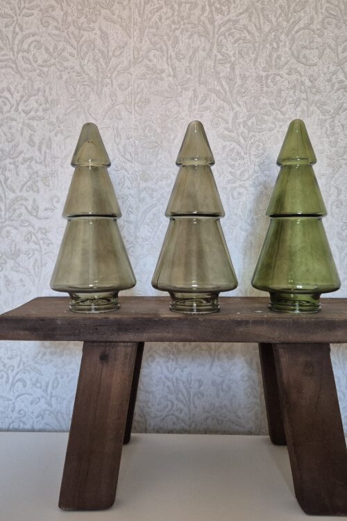 Glazen Kerstboom – Groen