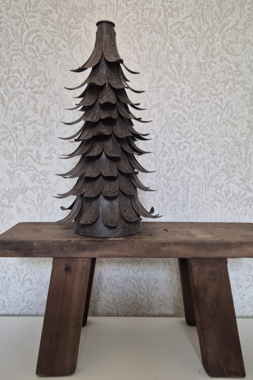 Stalen Kerstboom – LED Kaars Houder