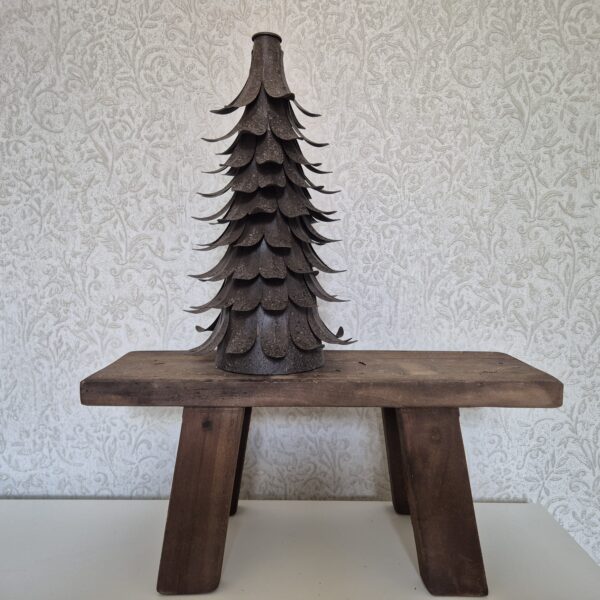 Stalen Kerstboom – LED Kaars Houder