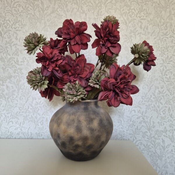 Complete vaas met boeket