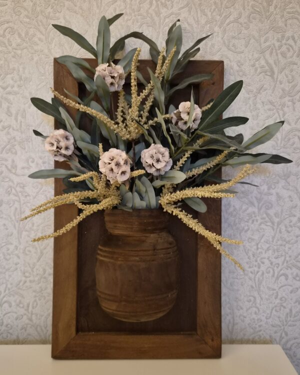 Compleet met boeket